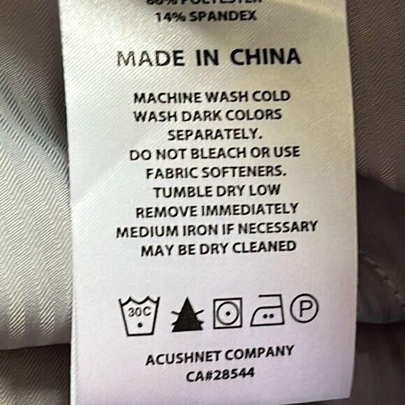 FootJoy FJ Blue Striped Stretch Shorts 34x7 - Picture 3 of 15